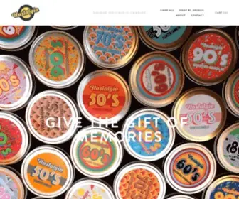 Nostalgiacandlecompany.com(Nostalgia Nostalgia Candles) Screenshot