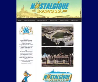 Nostalgiquedemarseille.com(Nostalgique de Marseille) Screenshot