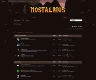 Nostalrius.org(Nostalrius Begins) Screenshot