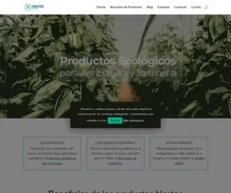 Nostoc.es(Productos ecológicos para agricultura y jardinería) Screenshot