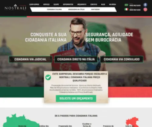 Nostrali.com.br(Nostrali) Screenshot