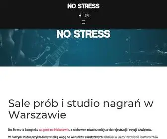 Nostressstudio.pl(Sale prób Warszawa Mokotów) Screenshot