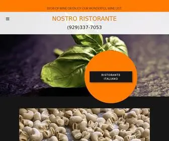 Nostroristorante.net(Nostro Ristorante) Screenshot