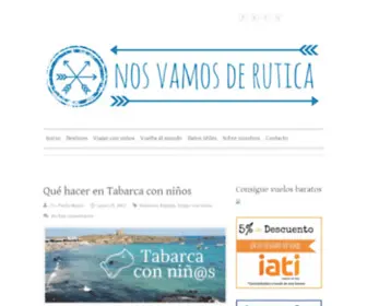 Nosvamosderutica.com(Blog de viajes) Screenshot