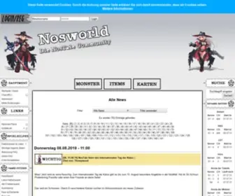 Nosworld.de(News) Screenshot