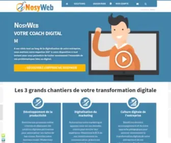 Nosyweb.fr(1er Magazine Web sur Joomla) Screenshot