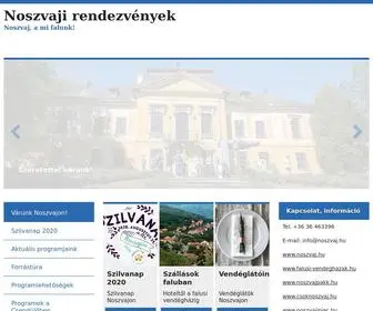 Noszvajirendezvenyek.hu(Rendezvények) Screenshot