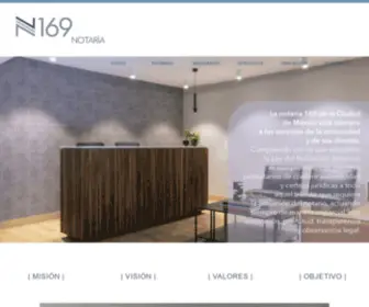 Not169CDMX.com(Notaría) Screenshot