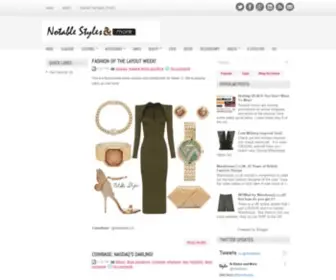 Notablestylesandmore.com(Notable Styles and More) Screenshot