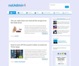 Notadmin.com(notAdmin) Screenshot