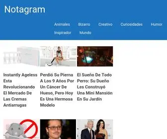 Notagram.com(Just another WordPress site) Screenshot