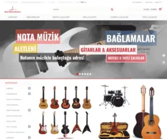 Notamuzikaletleri.com(Nota Müzik Aletleri) Screenshot