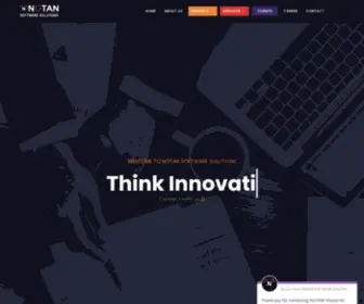 Notan.in(Technology & Application development company) Screenshot