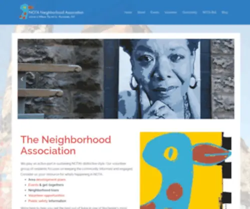 Notana.org(NOTA Neighborhood Association) Screenshot