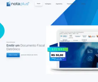 Notaplus.com.br(Nota Plus) Screenshot