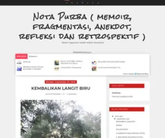 Notapurba.com(Refleksi dan retrospektif )) Screenshot