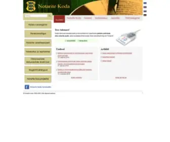Notar.ee(Notarite Koda) Screenshot