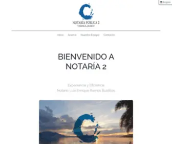 Notaria2Chapala.com(Notaría) Screenshot