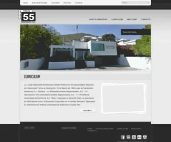 Notaria55MTY.com(Site Title) Screenshot