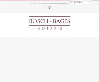 Notariaboschbages.com(Notaria Bosch) Screenshot