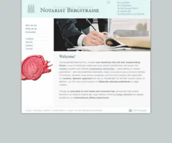 Notariat-Bergstrasse.de(Startseite) Screenshot