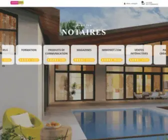 Notariat-Internet.com(Agence de Communication Notaire) Screenshot