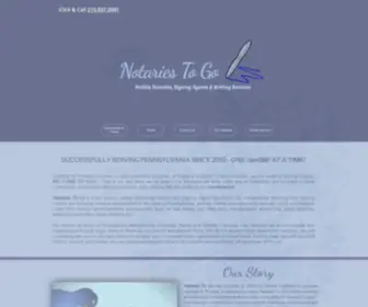 Notariestogo-PA.biz(Notaries To Go) Screenshot