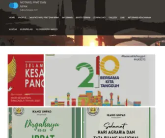 Notariscahya.com(Notaris, PPAT dan NPAK) Screenshot