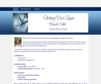 Notarydocsigner.com(Notarydocsigner) Screenshot