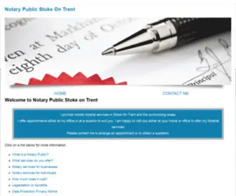 Notarypublicstokeontrent.co.uk(Notarypublicstokeontrent) Screenshot