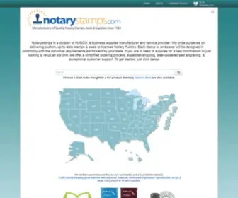 Notarystamps.com(Get Official Supplies To Satisfy State Requirements) Screenshot