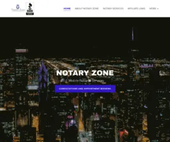 Notaryzoneco.com(Notarial Services) Screenshot