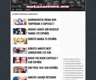 Notasanime.me(One Piece Manga Español) Screenshot