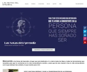Notasaprendiz.com(LAS NOTAS DEL APRENDIZ) Screenshot