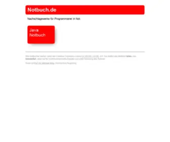 Notbuch.de(Notbuch) Screenshot