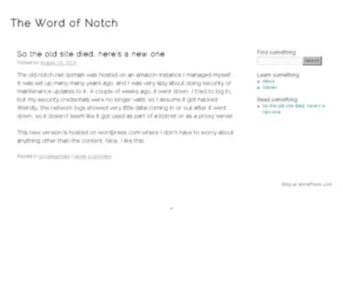 Notch.net(Notch) Screenshot