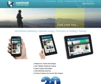 Notchnet.com(Notchnet Web Marketing Services) Screenshot