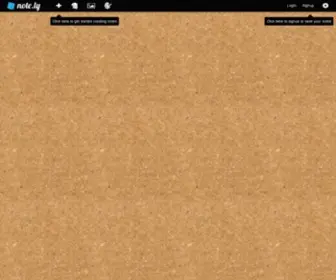 Note.ly(Online Sticky Notes) Screenshot