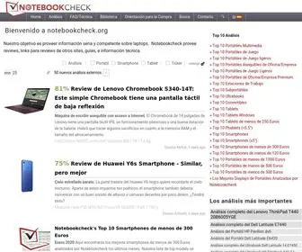 Notebookcheck.org(Análisis) Screenshot