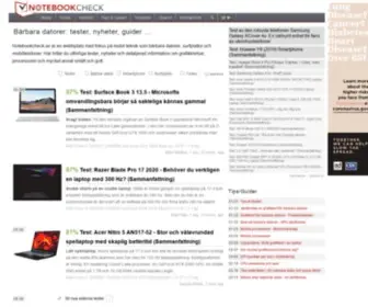 Notebookcheck.se(Bärbar dator) Screenshot