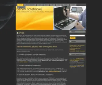 Notebooky-Servis.cz(Servis notebooků) Screenshot