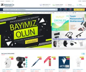 Notebookyedek.com(Türkiye'nin Marka Bağımsız Notebook Yedek Parça Merkezi) Screenshot