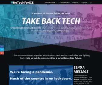 Notechforice.com(Criminalization) Screenshot