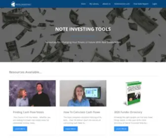 Noteinvestingtools.com(Note Investing Tools) Screenshot