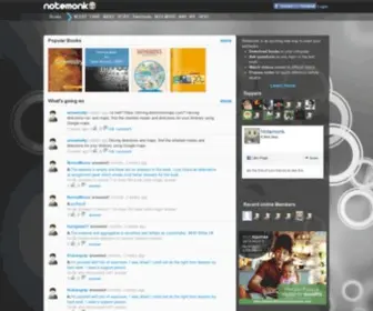 Notemonk.com(A brand new way to experience your books) Screenshot