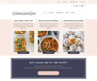 Notenoughcinnamon.com(Clean Eating Recipes) Screenshot