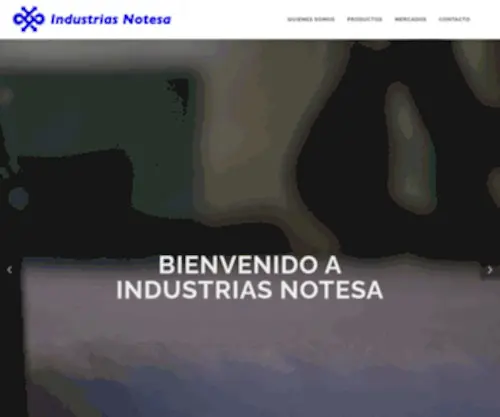 Notesa.com.mx(Industrias Notesa) Screenshot