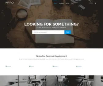 Notesforpersonaldevelopment.com(Notes for PersonalDevelopment) Screenshot