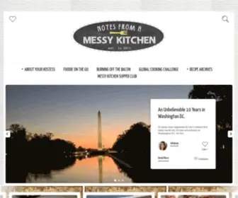 Notesfromamessykitchen.com(Notes From a Messy Kitchen) Screenshot