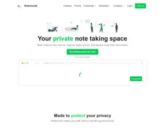 Notesnook.com(Finally a much better notes alternative to Evernote) Screenshot